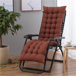 Coussin <span class=keywords><strong>de</strong></span> chaise longue d'extérieur, coussin <span class=keywords><strong>de</strong></span> siège pour chaise à bascule, coussin lombaire pour <span class=keywords><strong>baie</strong></span> vitrée, pliable et écologique - Product Image 6