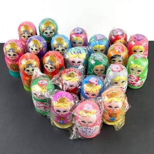 Artisanat en bois poupées russes poupées gigognes faites à la main décoration de la maison poupées <span class=keywords><strong>matriochka</strong></span> personnalisées ensemble de jouets traditionnels pour enfants - Product Image 2