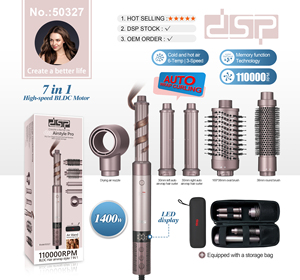 Styler per Capelli DSP 7-in-1, Motore BLDC 110000 RPM con Arricciacapelli Automatico - Professionale - Product Image 2