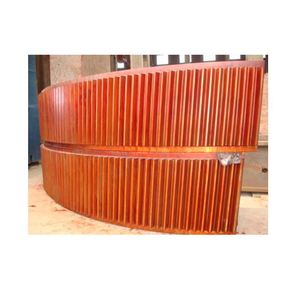 42CrMo Horno rotatorio Molino de bolas Secador Acero de fundición Engranaje de media circunferencia de gran diámetro - Product Image 2