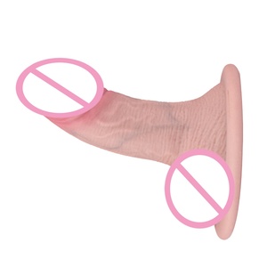 Skin Realistic <b>Dildo</b> Sleeve Reusable Silicone Extender Condom Male Enlargement Delay Soft Penis Cover with Belt Sex Toys for Men - Product Image 3
