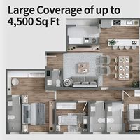 Diffuseur d'huiles essentielles intelligent électrique WiFi sans eau, grande capacité, portable, pour hôtel, maison, bureau, soins de santé, sans installation