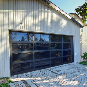 ZS Personnalisé Design Moderne Maisons Villa Ouvre-Maison Moteur Pliant Automatique Enrouler Sectionnel <span class=keywords><strong>Porte</strong></span> De <span class=keywords><strong>Garage</strong></span> Aérienne - Product Image 3