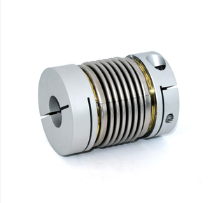Dingjian OEM Personalizado Alumínio De Aço Inoxidável Flexível Power Transmissão Bellow Eixo Acoplamentos 10mm Diâmetro 100 Nm - Product Image 3
