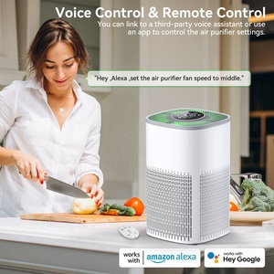 Purificateur d'air adapté pour la maison intelligente, purificateur d'air Wifi avec filtre, purificateur d'air à télécommande - Product Image 3