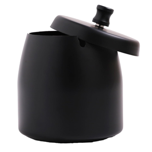 ที่เขี่ยบุหรี่สแตนเลสทรงกลมทันสมัย ไร้ควัน ไร้กลิ่น กันลม สำหรับใช้ในบ้าน สำนักงาน โต๊ะทำงาน ระเบียงนอกบ้าน ลานบ้าน - Product Image 1