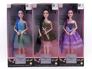 Jinming juego para ninos 11 pulgadas beauty Girl set con accesorios vestir DIY muñeca cuerpo sólido muñeca Set - Product Image 5