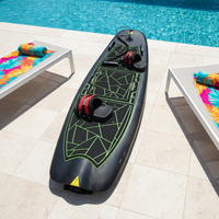 Planche de surf électrique légère en fibre de carbone pour parc aquatique, design Efoil avec moteur et batterie, adaptée aux débutants et aux professionnels