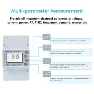 EASTRON SDM630MCT-ML-TCP Ethernet-Netzwerk-Smart-Energiezähler - Product Image 2