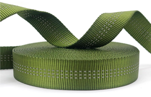 1インチナイロンウェビングストラップ/チューブラーウェビング - 救助、登山、ハーネス、ロックワーク、消防用の高耐久ストラップ - Product Image 3