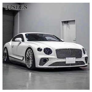 JJSEES Llantas de Lujo Cóncavas Profundas Plateadas Pulidas de 22 Pulgadas de Aluminio Forjado para <span class=keywords><strong>Bentley</strong></span> <span class=keywords><strong>Continental</strong></span> - Product Image 4