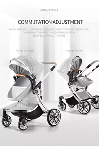 <span class=keywords><strong>Poussette</strong></span> Bébé 4 en 1 Haut de Gamme 3 en 1 Landau Design <span class=keywords><strong>Coque</strong></span> d'Œuf Robuste Nacelle Personnalisée - Product Image 5