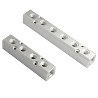 Service d'usinage CNC personnalisé Bloc collecteur acrylique POM en laiton tourné