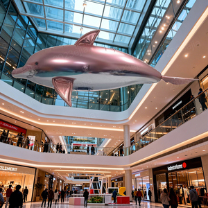 Palloncini Gonfiabili a Tema Marino: Polpo Volante, Cavalluccio Marino, Pesce Tropicale, Prodotti in Pellicola di Alluminio Riempiti di Elio con Telecomando - Product Image 6