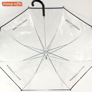 Parapluie Transparent Publicitaire Personnalisé avec Impression pour Enfants et Adultes – Fournisseur Chinois - Product Image 4
