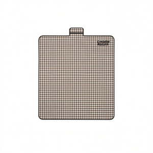 Tapis de pique-nique extérieur à motif à carreaux 1,5x1,5m, pièce unique - Product Image 1