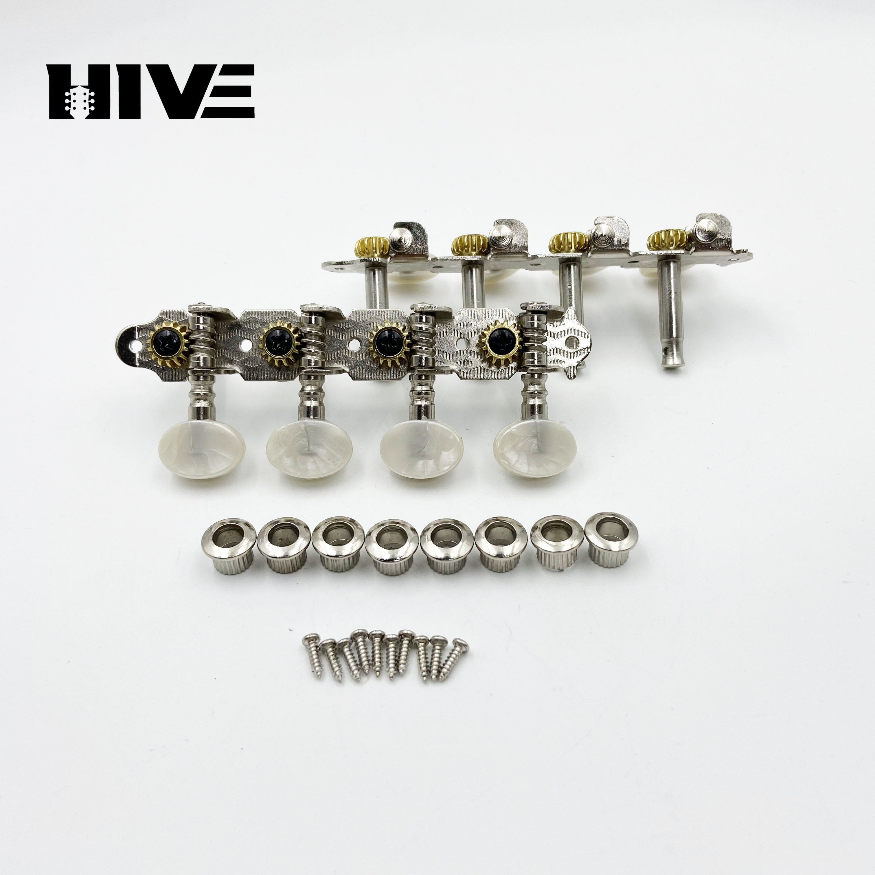 Plata + Mica pequeña cabeza redonda: 1R1L