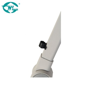 Weiye wyam030 xe đẩy y tế khung hợp kim nhôm giữ mạch thở nhựa phun bề mặt cuộn đứng khớp nối - Product Image 4