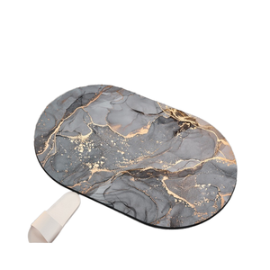 Ensemble <span class=keywords><strong>de</strong></span> Tapis Design Personnalisé Boue <span class=keywords><strong>de</strong></span> Diatomée Tapis <span class=keywords><strong>de</strong></span> <span class=keywords><strong>Bain</strong></span> Imprimé 3d avec Support en Caoutchouc - Product Image 1