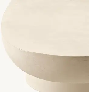 Sassanid OEM moderno diseño contemporáneo hecho a mano hormigón fundido <span class=keywords><strong>Otto</strong></span> mesa de centro ovalada - Product Image 3