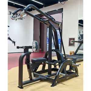 GLSfitness Venta al por mayor <span class=keywords><strong>Nautilus</strong></span> Plate Loaded Fitness Machine Equipo de fuerza comercial Construcción de acero Pecho Espalda Seguridad - Product Image 3