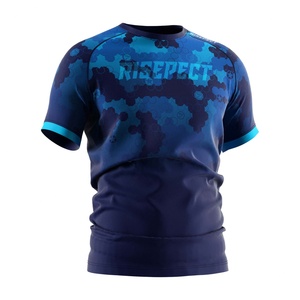 เสื้อผ้ากีฬาผู้ชาย เสื้อออกกำลังกาย เสื้อกีฬาเยาวชน เสื้อคอมเพรสชั่นแขนสั้น - Product Image 3
