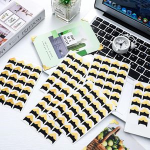 24 autocollants d'angle pour photos, films adhésifs pour coins de photos pour album de scrapbooking DIY - Product Image 5