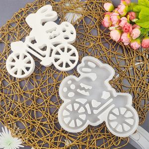 แม่พิมพ์หล่อทำด้วยมือทำจากเรซิ่นสำหรับตกแต่งแบบทำมือทำจากซิลิโคนสไตล์ INS สำหรับขี่กระต่ายอุปกรณ์ทำเค้ก X0450 - Product Image 4