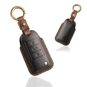 เคสหนังใส่กุญแจรถ กระเป๋ากุญแจรถ สำหรับกุญแจสมาร์ทคีย์ Roewe Ei6, MG Exclusive, Roewe Rx5plus  พร้อมปลอกป้องกัน - Product Image 5
