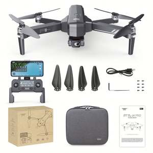 Dron SJRC F11s 4K PRO+ Avanzado con Cámara 4K HD, PTZ Mecánico de 2 Ejes para Fotografía Aérea, GPS, Quadcopter, Control Remoto LED de 1KM - Product Image 5