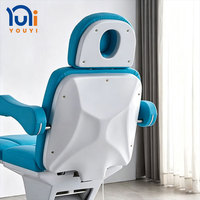 Fauteuil de massage électrique réglable en cuir PU de haute qualité, table d'examen gynécologique pour salon et hôpital
