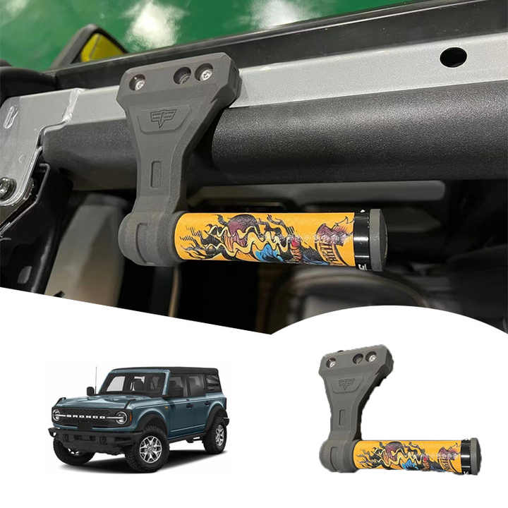 Bronco Front Roll Bar Grab Handles Car Roof Auxiliary Handles For 2021