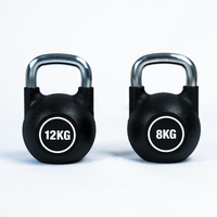 Kettlebell de compétition MKAS en fer de 8 kg pour entraînement de force à domicile et fitness – Vente en gros