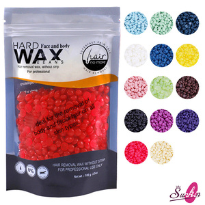 Vendita calda senza carta di rimozione dei capelli di cera d'api fagiolo solido cera dura terapia granuli - Product Image 2