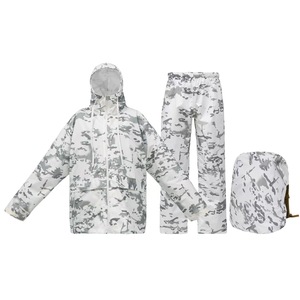 Traje Impermeable <span class=keywords><strong>de</strong></span> Camuflaje <span class=keywords><strong>de</strong></span> Alta Calidad Personalizado para Ciclismo, Senderismo, Impermeable, Duradero y Ligero para Adultos - Product Image 1