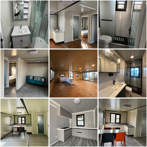 บ้านสำเร็จรูปหรูหราสำหรับใช้งานกลางแจ้ง ขนาด 40 ฟุต แบบขยายได้ วิลล่าคอนเทนเนอร์เหล็กพับได้ รุ่น HDX-001 บ้านพักตากอากาศแบบพับได้สองชั้นสุดหรู - Product Image 2