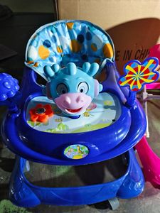 Nouveau Trotteur Bébé en Plastique Rose Anti-Renversement avec Fonction Assis-Debout et Musique Éducative pour Enfants - <span class=keywords><strong>Prix</strong></span> Abordable - Product Image 6