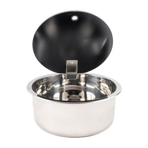 JDA Rond Premium SS304 Acier inoxydable Bol unique RV Lavabo évier pour Van RV Camper Camping-car Caravane - Product Image 6