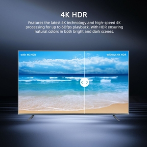 Boîtier <span class=keywords><strong>TV</strong></span> Android 4K Amlogic S905Y4 2 Go DDR4 16 Go EMMC Décodage AV1 HDR10+ Double WiFi BT5.0 HD 2.1 Décodeur - Product Image 6