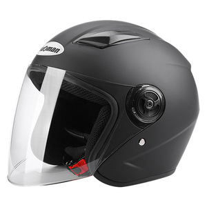 Casque Moto en Matière PP Demi-Casque Double Visière pour Voiture Électrique & Moto Caractéristiques Spéciales pour le Confort & la Sécurité - Product Image 2