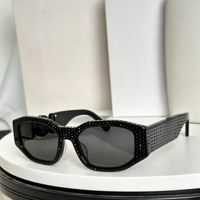 Meilleures ventes - Lunettes de soleil polarisées classiques de luxe à dégradé, verres HD, anti-reflet AR, UV 400, monture épaisse en acétate, unisexe