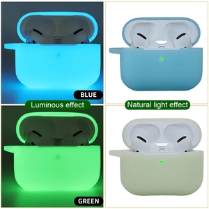 Glow in the Dark custodie per auricolari fluorescenti per <span class=keywords><strong>Apple</strong></span> Airpods Pro Cover antiurto luminosa per custodia protettiva per Air Pods - Product Image 6