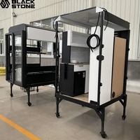 Module de conversion de camping-car mobile sans soudure, Modulo Camperizacion pour Vanlife, module de camping coulissant économique en option