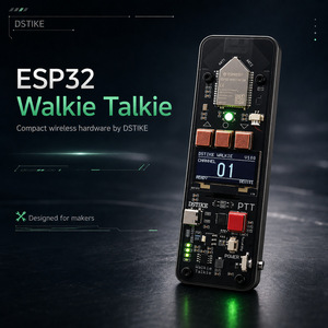 Walkie-Talkie DSTIKE ESP32 de Código Abierto con ESP-NOW, Walkie-Talkie Digital para Creadores X21 - Product Image 1