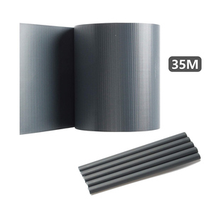 19cm Width PVC <b>Privacy</b> Fence Strips 35m Roll 650g Reinforced Garden Protection - Product Image 3
