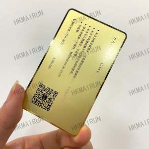 Fábrica que Suministra Tarjetas de Visita de Metal de Acero Inoxidable en Blanco de Lujo con Logotipo Personalizado Moderno de 0.8 mm para Grabado Láser al por Mayor - Product Image 3