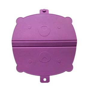Plateau de sevrage pour bébé en silicone, ovale, style américain, usage familial, sans BPA, compatible lave-vaisselle, service OEM ODM, prix d'usine - Product Image 3