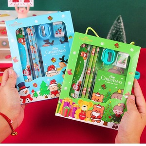 Soododo Ensemble <span class=keywords><strong>de</strong></span> Papeterie <span class=keywords><strong>de</strong></span> 6 Pièces Noël et Nouvel An pour Prix Scolaires et <span class=keywords><strong>de</strong></span> <span class=keywords><strong>Maternelle</strong></span>, Boîte Cadeau Nouvel An - Product Image 4