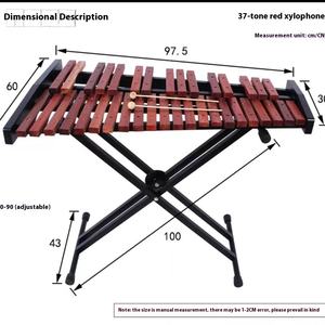 <span class=keywords><strong>Xylophone</strong></span> <span class=keywords><strong>en</strong></span> <span class=keywords><strong>fer</strong></span> frappé à la main Orff 30 tons 32 tons 37 tons Marimba accessoire d'instrument de musique <span class=keywords><strong>en</strong></span> aluminium modèle XY022708 CN - Product Image 2