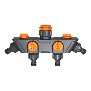 ข้อต่อสายยางรดน้ำสวนแบบขายส่ง ข้อต่อ 4 ทางสำหรับระบบน้ำหยด - Product Image 6